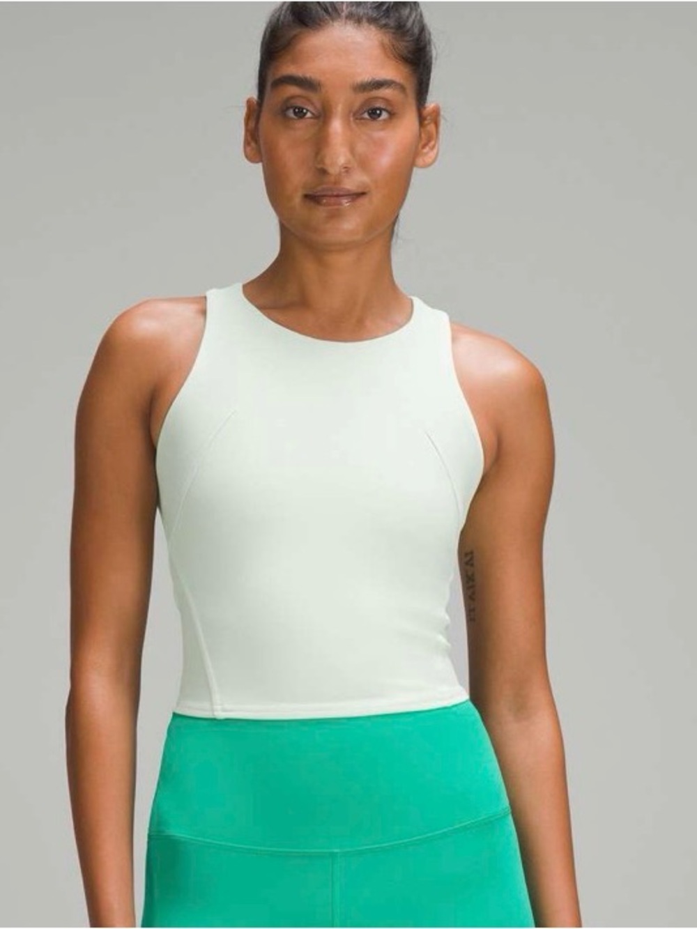 Wunder train racerback tank top